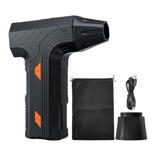 Extractor de polvo eléctrico de aire comprimido, 80000 rpm, portátil, bajo ruido, 3 velocidades, soplador de aire portátil para PC - Para Home Studio, teclados de ordenador, PC, interior de coche