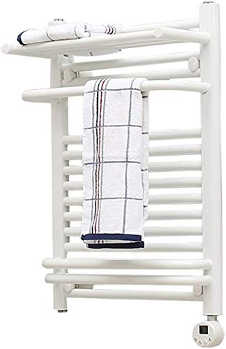 KANBUN Toallero termostático para baño, temporizador para dispensador de toallas eléctrico, cuatro modos de funcionamiento inteligentes para secado rápido y modo de temperatura constante fija