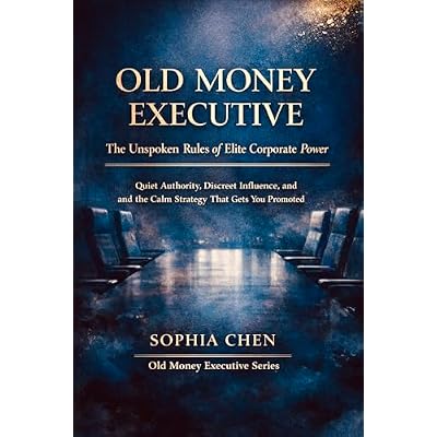 OLD MONEY EXECUTIVE: The Unspoken Rules of Elite Corporate Power Quiet Authority, Discreet Influence, and the Calm Strategy That Gets You Promoted