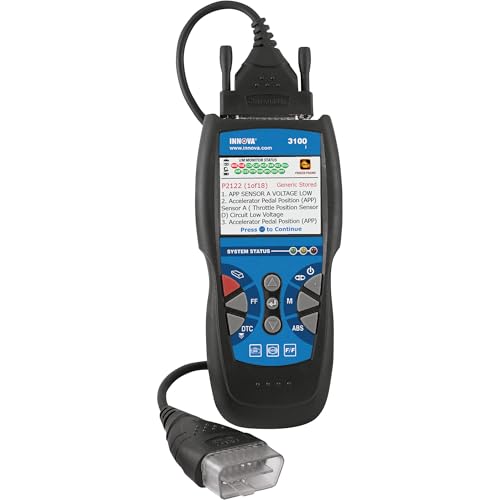 Diagnostic Code Reader/Scan Tool with ABS and Live Data