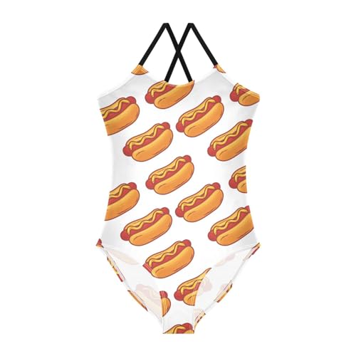 Image of Ollabaky Girls One Piece Swimsuit Bathing Suit Beachwear 3-10T