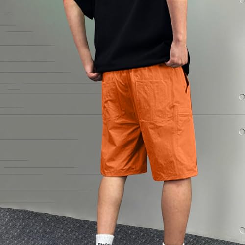 Image of Men's Hiking Cargo Shorts Quick Dry Casual Stretch Golf Work Shorts Outdoor Summer Summer Knee Length Pants