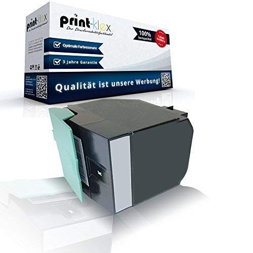 Print-Klex compatibele Kompatible Tonerkartusche für voor Lexmark CS317 CS317dn CS417dn CS517de 71B0010 71B20K0 Zwart Schwarz - Office Print Serie