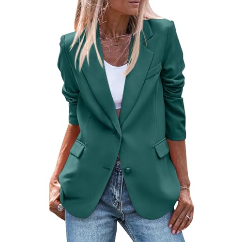 Blazers for Women Business Casual Open Front Cardigan Womens Work Office Blazer Fall Jackets 2024
