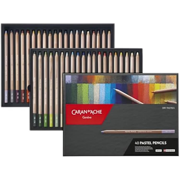 Caran D'ache Set of 40 Pastel Pencils (788.340) Panama | Ubuy