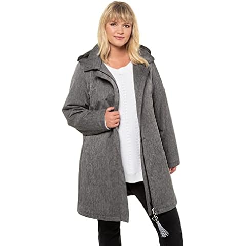Manteau Ulla Popken Gris Cover