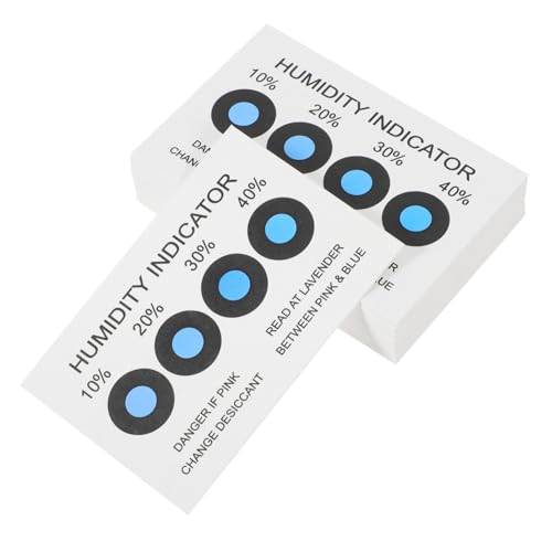 100 Tarjetas de humedad: evite daños por agua con este sensor preciso de cambio