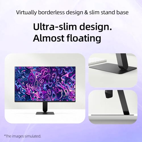 Image of LG 24 inch FHD (1920 x 1080) IPS Computer Monitor, 120Hz, 5ms MBR, HDR10, Dynamic Action Sync, 99% sRGB, VGA, HDMI, Reader Mode, Flicker Safe, Virtually Borderless Design, Tilt Adjustable, Black
