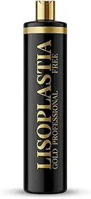 Progressiva Lisoplastia Profissional 1L, Alisamento Sem Formol, Redução de Volume, Anti-Frizz, para Todos os Tipos de Cabelo