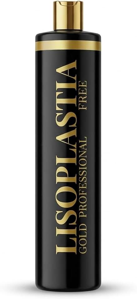 Progressiva Lisoplastia Profissional 1L, Alisamento Sem Formol, Redução de Volume, Anti-Frizz, para Todos os Tipos de Cabelo