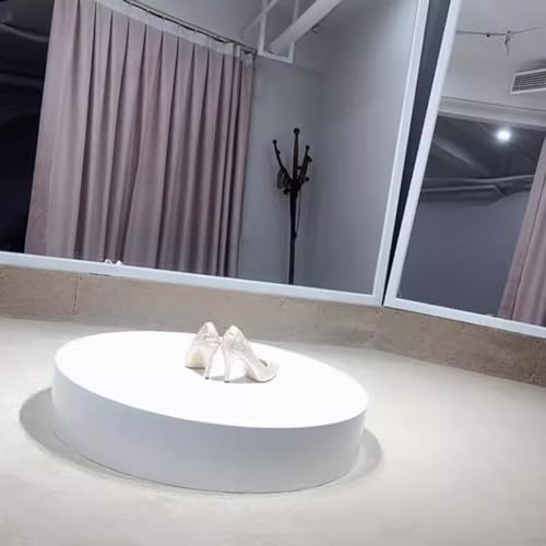 Piedistallo per live streaming, elegante piedistallo cilindrico per abbigliamento, manichino, scarpe e borse, decorazione per eventi, dimensioni 50 x 20 cm