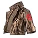 C-ZOFEK Women's Hero Cosplay Jacket High Waist PU-Leather Coat for Halloween(X-Large)