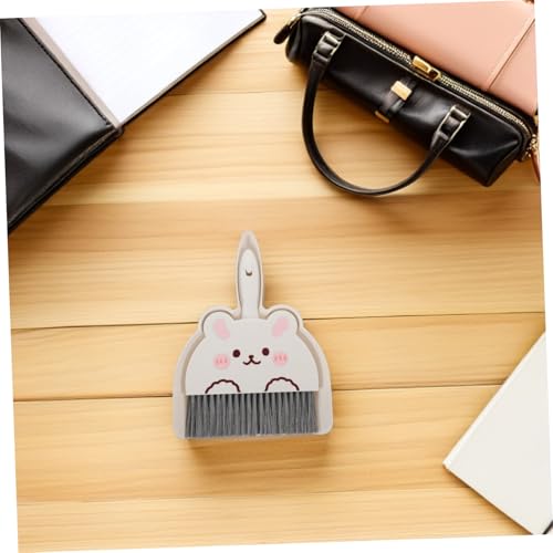 TOYANDONA 4 Sets Desktop Reinigung Kleine Kehrschaufel Desktop Mini Besen Mini Kehrschaufel Und Schneebesen Kehrschaufelbürste Winziger Reinigungsbesen – Bild 6