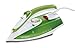 SEVERIN BA 3242 Ferro da stiro a vapore e a secco 2200W, getto vapore fino a 70g/min, termostato regolabile, vapore regolabile, Ferro a secco in acciaio inox, Ferro a vapore, Bianco/verde