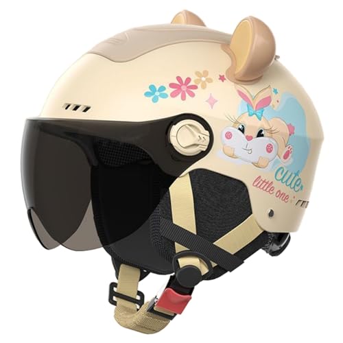 Casco de moto para niños de 3 a 12 años ideal paseos en scooter