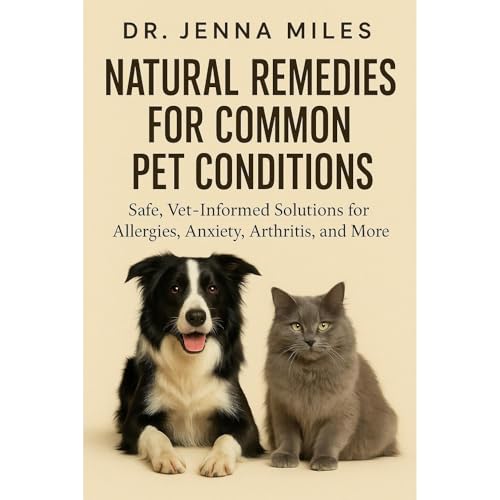 Natural Remedies for Common Pet Conditions Audiolibro Por Dr. Jenna Miles arte de portada