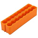 2PCS Battery Welding Clamp Industrial Plastic Battery Container Adjustable Battery Pack Holder Welding Fixing Accessory(8 knots)