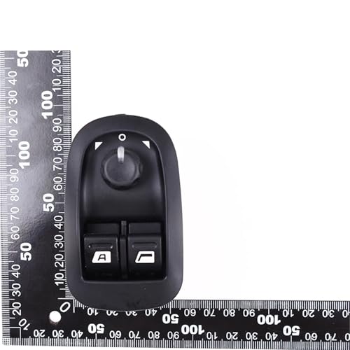 Interrupteur de lève-vitre double commande fluide 6552WP Peugeot 206 306 - 6