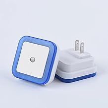 كشاف ليد سينسور ذكي بإضاءة تلقائية لاسلكي يعمل عند انقطاع الكهرباء بتصميم أنيق للغرف والممرات ومثالي للطوارئ والديكور العصري من Next Store (ازرق)