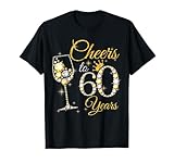 Photo Gallery womens cheers to 60 years old 60th birthday queen diamond maglietta Photo Gallery womens cheers to 60 years old 60th birthday queen diamond maglietta