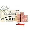 NOOHEA Natural Organic Moth Repellent Made of Cedar Wood [25 stuks] – Effectieve Moth Repellent voor garderobes…