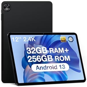 DOOGEE T20 Ultra Tablet Android 13, 12 Zoll, 32 GB + 256 GB (TF 2TB) Helio G99 Octa-Core Tablet, Touchscreen, 10800 mAh, 2,  K Display, 16 MP + 8 MP, 4G LTE /5G WiFi Tablet Gaming, GMS/GPS/Widevine L1