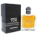 Armani Beauty - Stronger With You - Eau de Toilette - Cologne for Men - Warm Spicy Fragrance - Chestnut, Lavender, Tender Sage, Vanilla Notes - 3.4 Fl Oz