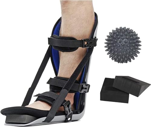Soutien du pied et cheville attelle de nuit fasciite plantaire avec boule