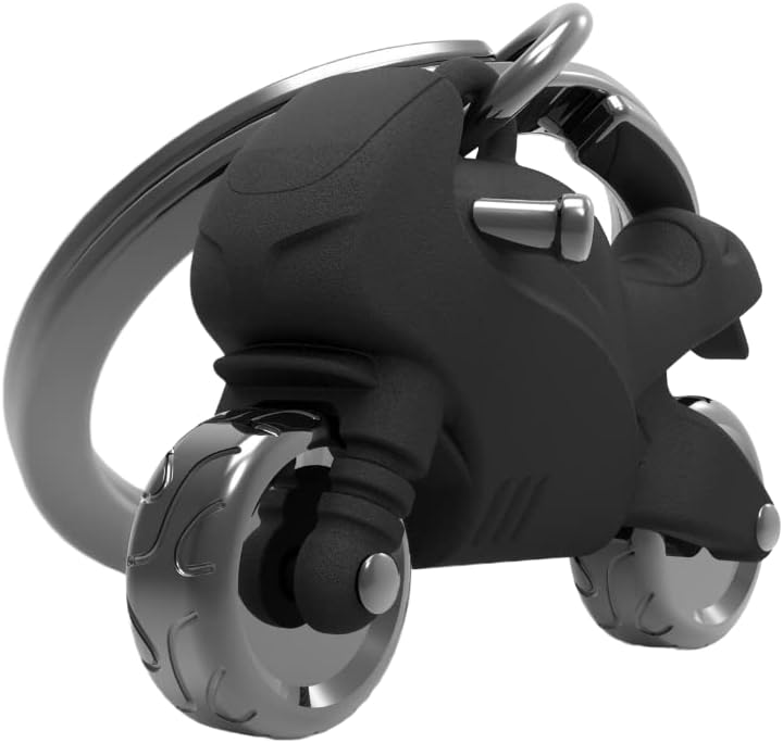 Keychain Adrenaline Black Motorcycle. Beautifull keyring with black sports motorcycle