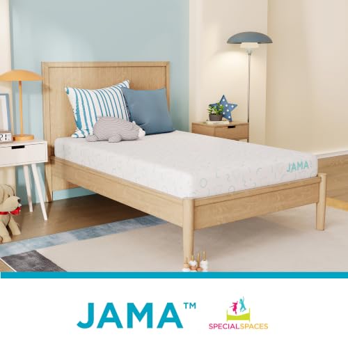 Image of MLILY JAMA 5 Inch Full Size Memory Foam Kids Mattress for Bunk Bed