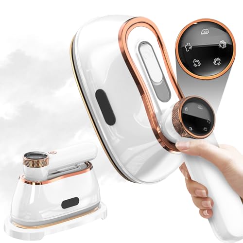 Yakiter 2-in-1 Iron Steamer, 1200W Handheld Portable Travel Size,...