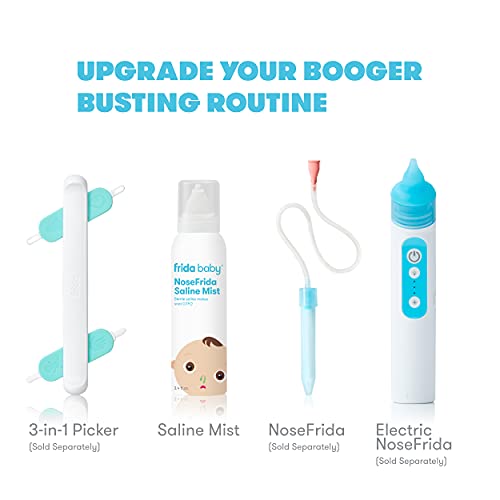 Nosefrida Saline Mist By Frida Baby Saline Nasal Spray To Soften Nasal Passages For Use Before Nosefrida The Snotsucker, 3.4 Fl.oz. #TOP3