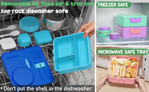 Fimibuke MSFH-001 Bento Box For Kids Adult, Bpa Free & Leakproof Toddler Lunch Box thumb #4