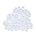 HAUTOCO 90pcs 20mm Glass Dome Cabochons Clear Round Cabochons Tiles, Non-calibrated Round 0.79 inch/20mm for Rings Cameo Pendants Bookmarks Bracelets Photo Charms and Jewelry Necklaces