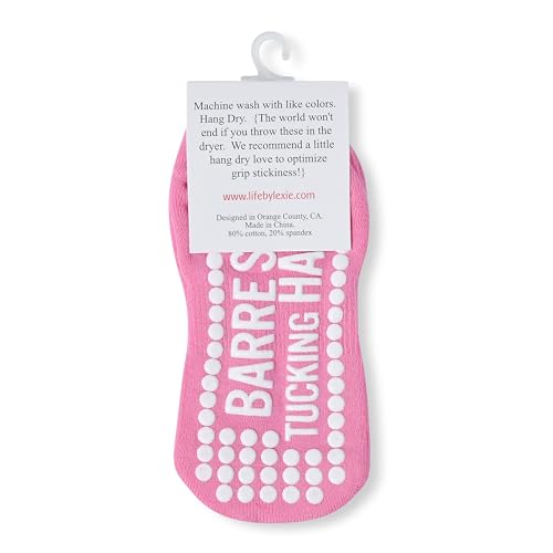 Image of Life By Lexie Sticky Grip Socks for Barre, Pilates, Lagree, Yoga, Dance Non Slip Women's Socks