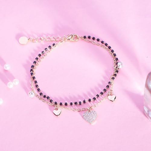 Image of SALTY Anti Tarnish Bracelet for Women | Fancy Bracelet | Jewellery Gifts | Hand Band | Fashion Accessories for Girls | Minimal Jewelry Design | Gift for Rakhi | Gift for Diwali, Christmas, Marriage, Birthday