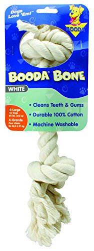 Aspen/Booda Corporation Booda DBX50764 2-Knot Rope Bone Dog Chew Toy, X-Large