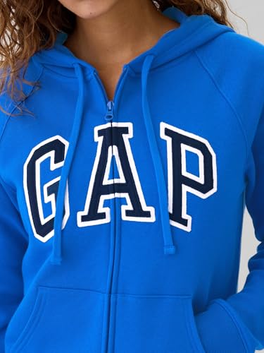 Image of GAP Women's Logo Hoodie Hooded Full Zip Sweatshirt