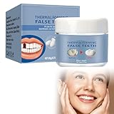 Kit de Reparación de Dientes Temporal, Dientes Falsos Moldeables Temporales, Reparación de Diente, Empaste Provisional Dental, para Reparar el Relleno del Diente Roto Faltante, 20g