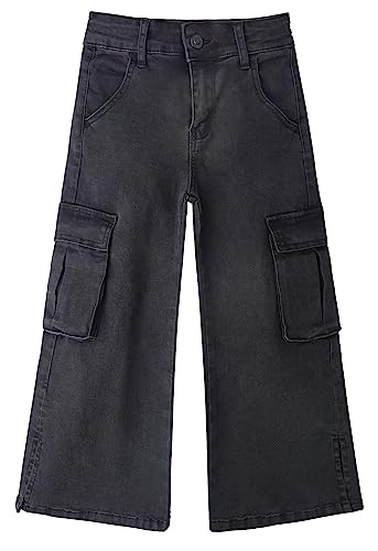 【送料&関税込】ChloAC Jeans With Mini Pockets Amazon.com: KIDSCOOL SPACE Little Girls' Cargo Jeans with