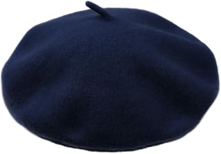 Women Classic French Beret Hat Irish Painter Cap Warm Wool Artist Beanie Hat Girl Lady Fancy Dress