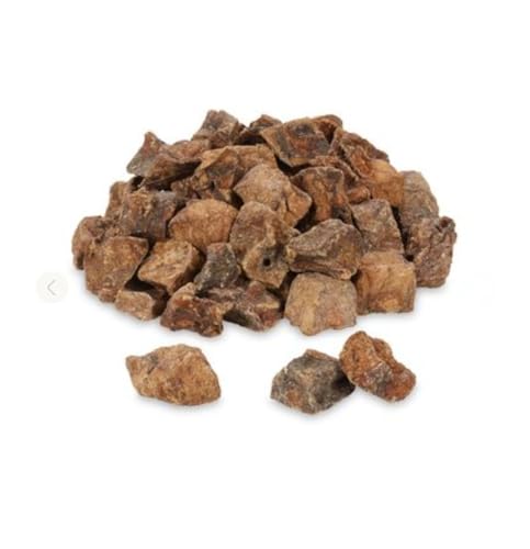 Dei NATURE Cubetti di Manzo Large per Cani, confezione da 500g,Snack Naturale Essiccato, Premio per Addestramento