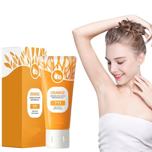 Avancé Gommage Visage & Corps,Gel Exfoliant à L'orange pour la Peau du Visage et du Corps,Exfoliant Hydratant pour le Visage,Nettoyage en Profondeur,Cadeau de la Fête des Mères (1PCS)