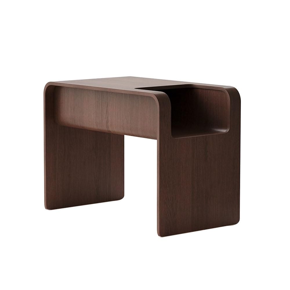 ZTHYSHOZ Coffee Table Side Table Sofa Coffee Living Room Corner Bedroom Nightstand Storage(Bruin)