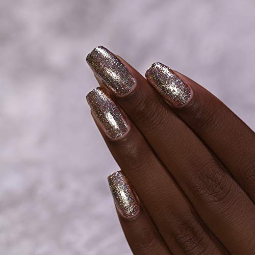Image of ILNP Heirloom - Antique Brass Holographic Ultra Metallic Nail Polish