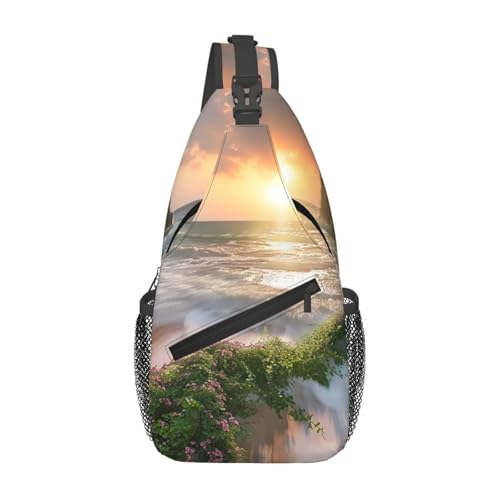 Sac vue sur la mer porté diagonale original pour femme look décontracté