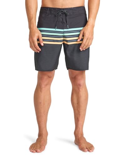 Bañador Billabong Fade de hombre elástico ligero transpirable bermuda playa