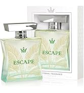 Eternal Escape EDP Inspired by Virgin Island Water, 3.4 oz (100ml) Long-lasting, Vegan, Clean Ing...