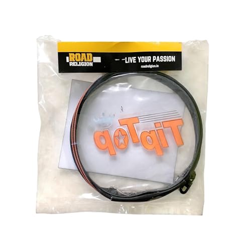 Image of Road Religion Superior Waterproof Transparent Rain Cover for Bike's Petrol Tank (Circular Shape- Superior Quality)