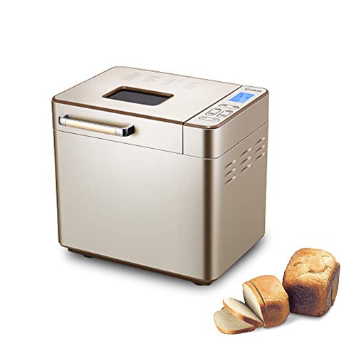 MAG.AL Acero Inoxidable Programable Tostador, Sin Gluten Tostadoras Inteligente Dispensador de Frutos Secos, Sartén de Cerámica Antiadherente, para la Celebración Familiar